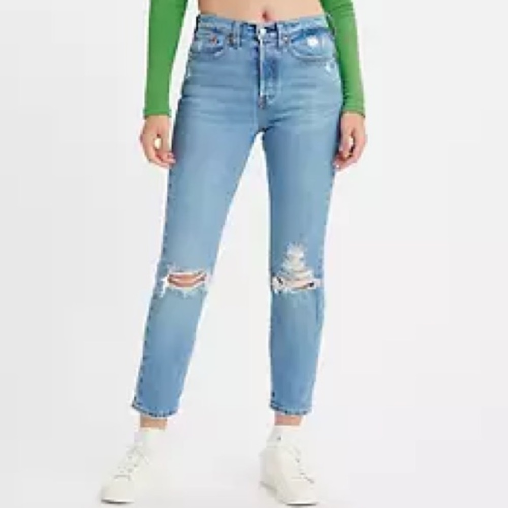 LEVI’S RIBCAGE ANKLE STRAIGHT JEANS